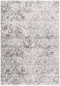 7' X 10' Cream Toile Power Loom Area Rug