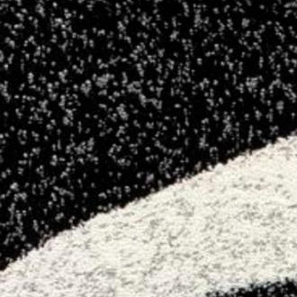 20' Black And Gray Abstract Runner Rug