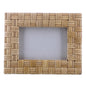 4" x 6" Natural Textural Rattan Tabletop Picture Frame