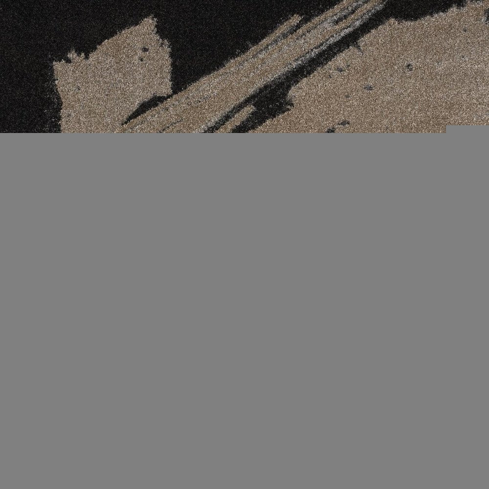 5' X 7' Gray Abstract Power Loom Area Rug