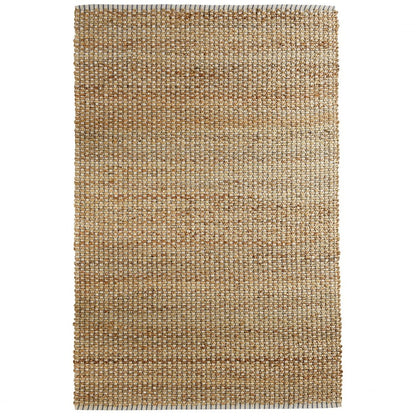 5' X 8' Natural Jute Hand Woven Area Rug