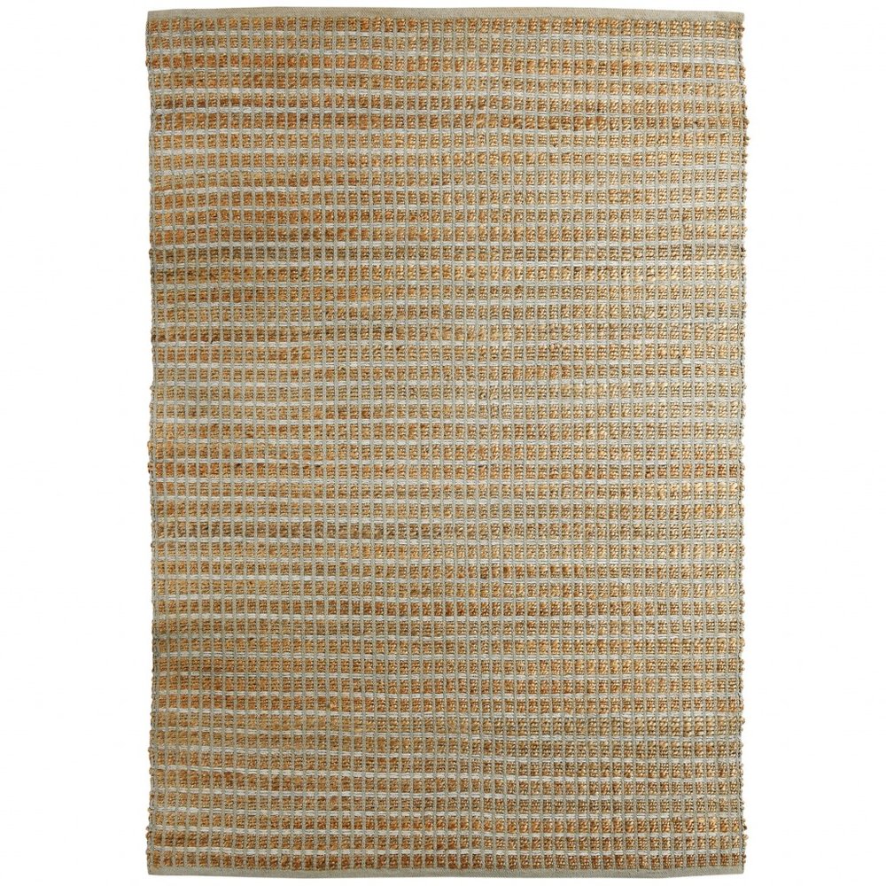 5' X 8' Natural Jute Hand Woven Area Rug