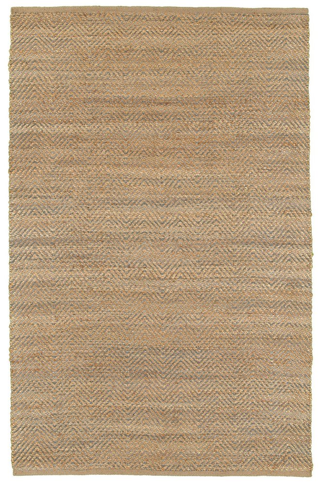 5' X 8' Natural Jute Hand Woven Area Rug