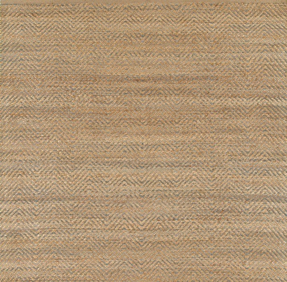 5' X 8' Natural Jute Hand Woven Area Rug