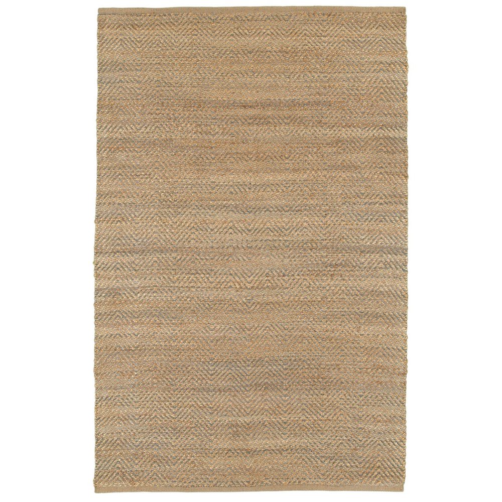5' X 8' Natural Jute Hand Woven Area Rug