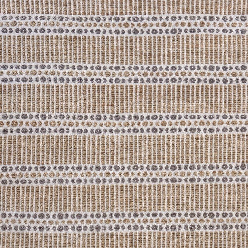 5' X 8' Natural Hand Woven Area Rug