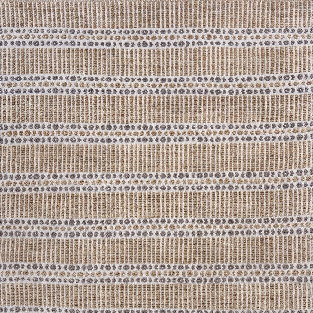 5' X 8' Natural Hand Woven Area Rug