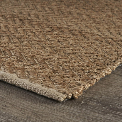 8' X 10' Natural Jute Hand Woven Area Rug