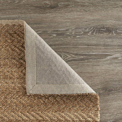 8' X 10' Natural Jute Hand Woven Area Rug