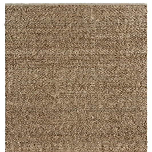 8' X 10' Natural Jute Hand Woven Area Rug