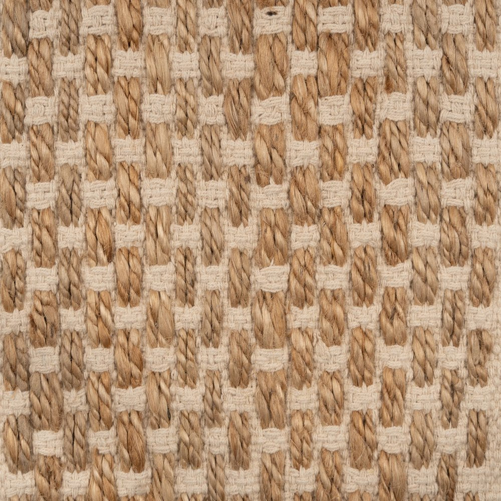 9' X 12' Tan Hand Loomed Area Rug
