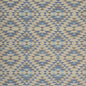 5' X 7' Blue Decorative Lattice Area Rug