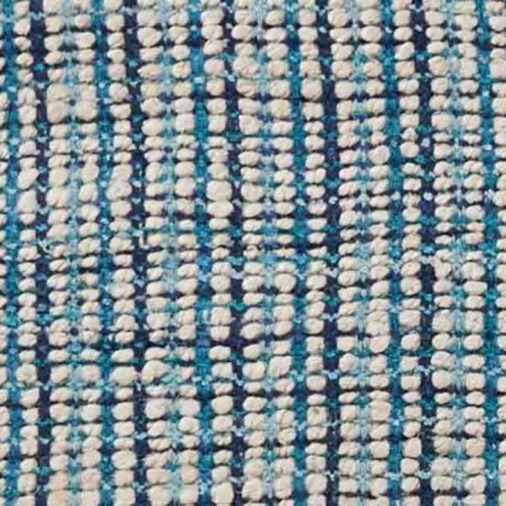 5' X 8' Classic Blue Jute Area Rug