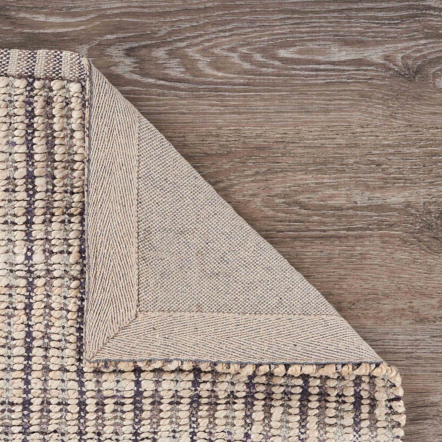 8' X 10' Brown and Beige Toned Jute Area Rug