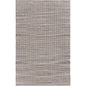 5' X 8' Brown and Beige Toned Jute Area Rug