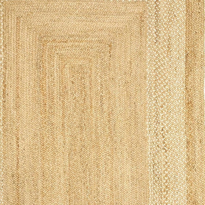 5' X 8' Classic Tan Bordered Area Rug