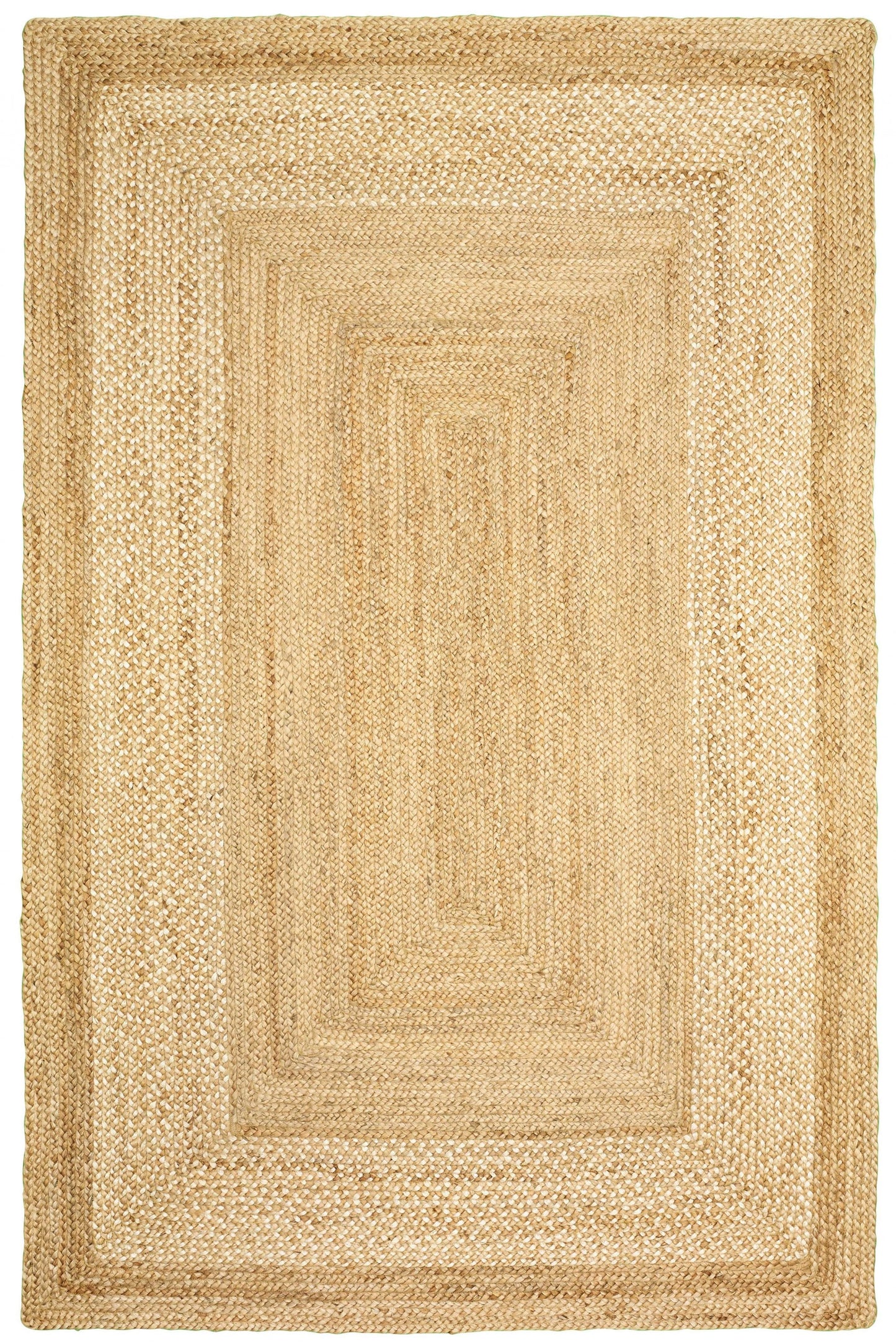 8' X 10' Classic Tan Bordered Area Rug