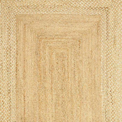 8' X 10' Classic Tan Bordered Area Rug