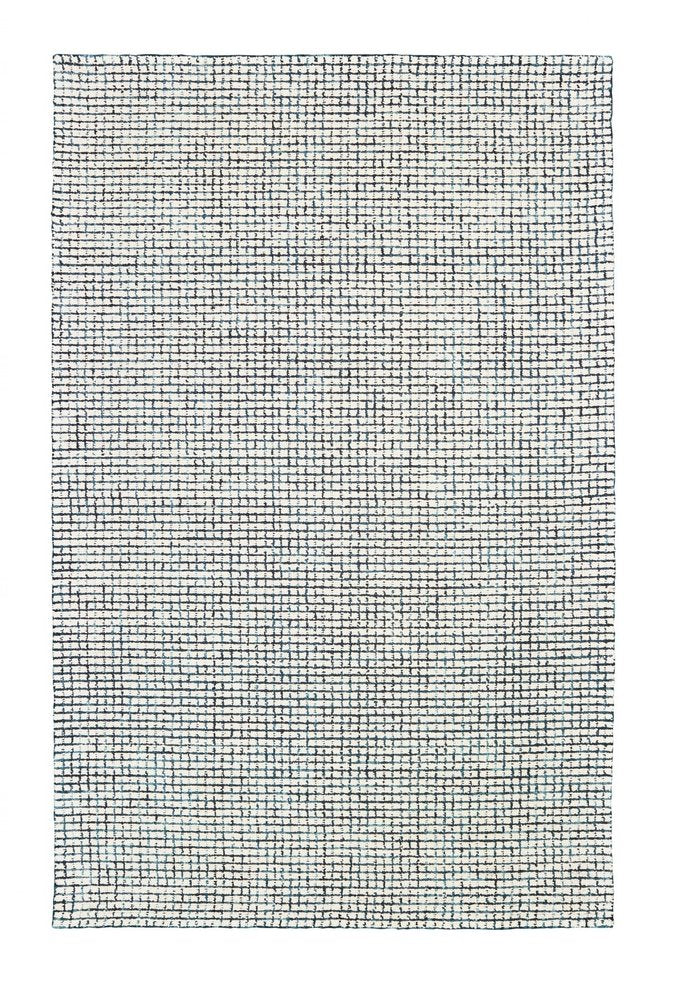 5' X 8' Ivory Wool Hand Loomed Area Rug