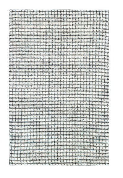 5' X 8' Ivory Wool Hand Loomed Area Rug