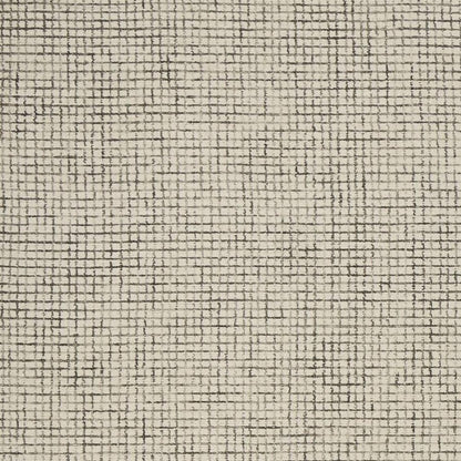 5' X 8' Ivory Wool Hand Loomed Area Rug
