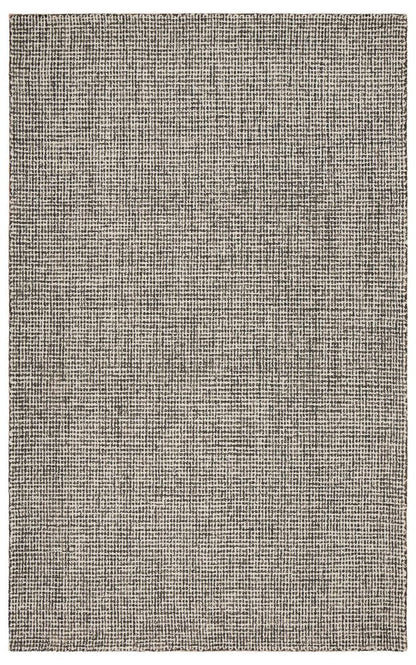 9' X 12' Gray Interwoven Maze Area Rug