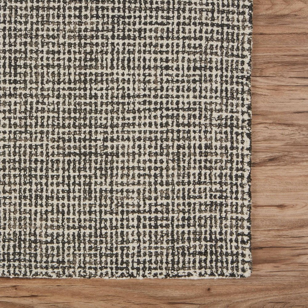 9' X 12' Brown Detailed Weave Area Rug