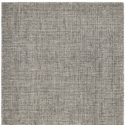8' X 10' Gray Wool Handmade Area Rug