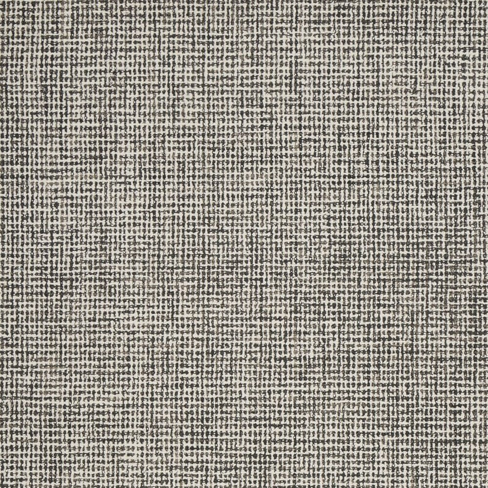 9' X 12' Gray Interwoven Maze Area Rug