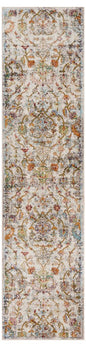 4' X 6' Beige Abstract Garden Area Rug