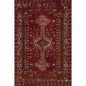 8' X 10' Deep Red Traditional Area Rug