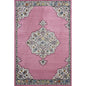 5' X 8' Pink Traditional Medallion Area Rug