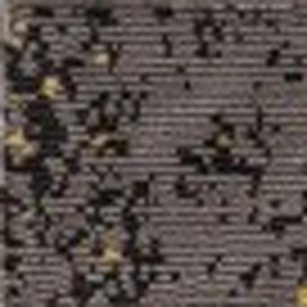 5' X 8' Gray and Yellow Abstract Sprinkle Area Rug