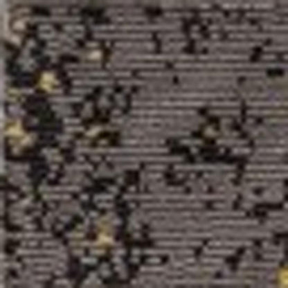 5' X 8' Gray and Yellow Abstract Sprinkle Area Rug