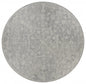 7' x 9' Gray Floral Finesse Area Rug