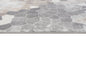 2' X 3' Beige Cobblestone Pattern Scatter Rug