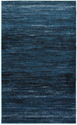 5' X 7' Blue Abstract Ocean Area Rug