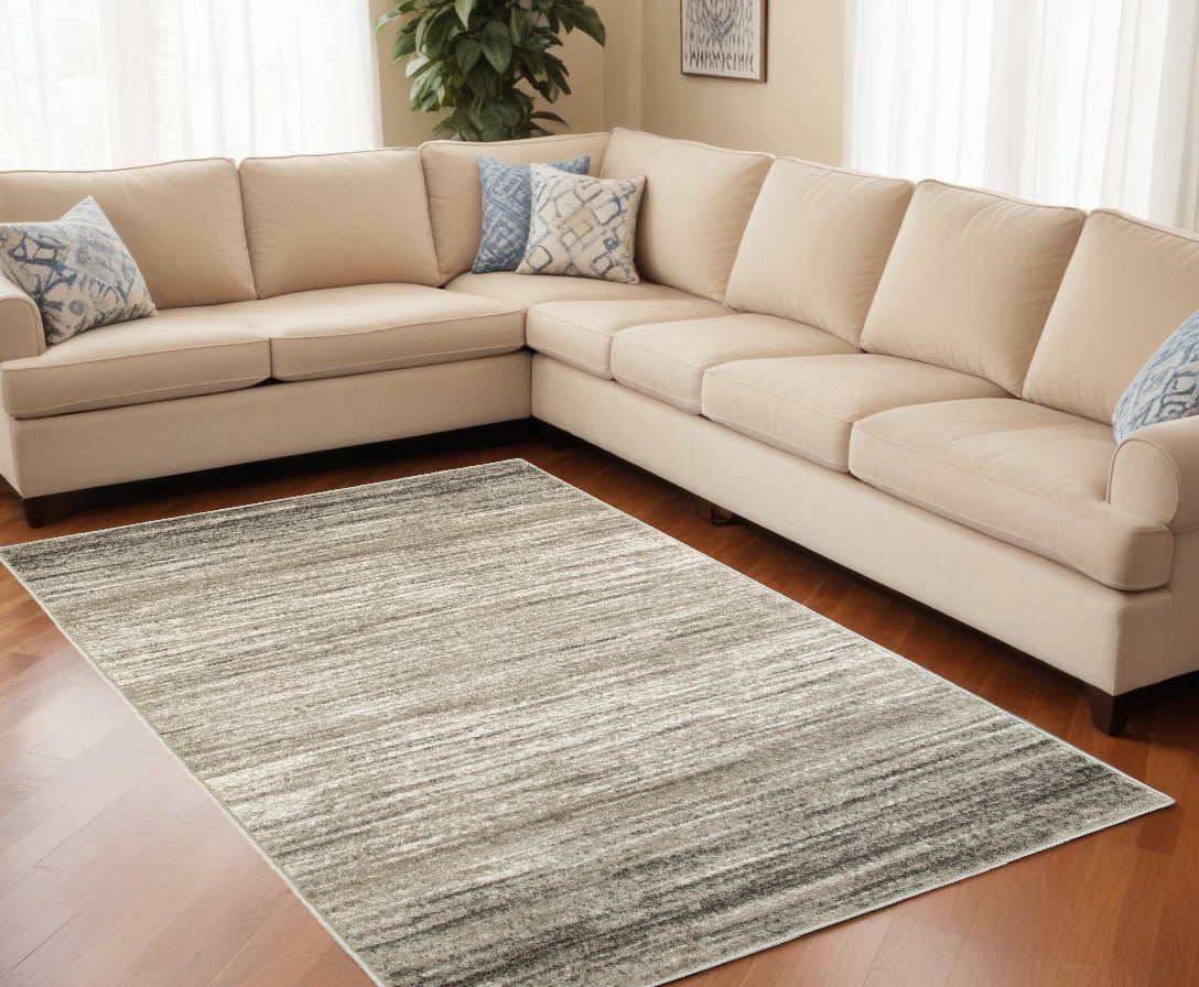 8' X 10' Beige Area Rug