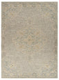 8' X 10' Beige Wool Handmade Area Rug