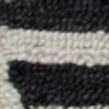 4' Round Black and Gray Camouflage Area Rug