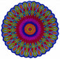 8' Pink Wool Hand Tufted Round Rug