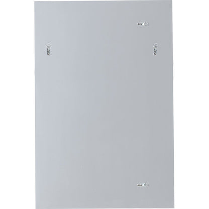 48" Silver Metal Framed Accent Mirror