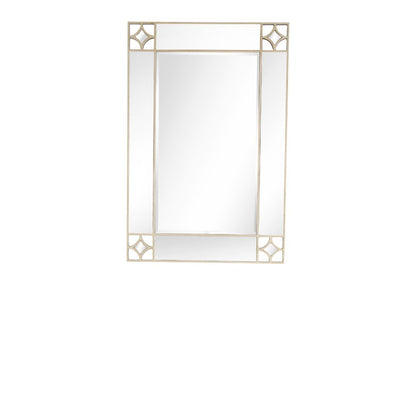 46" Champagne Framed Accent Mirror