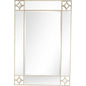 46" Champagne Framed Accent Mirror