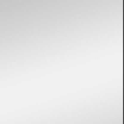 36" Black Metal Framed Accent Mirror