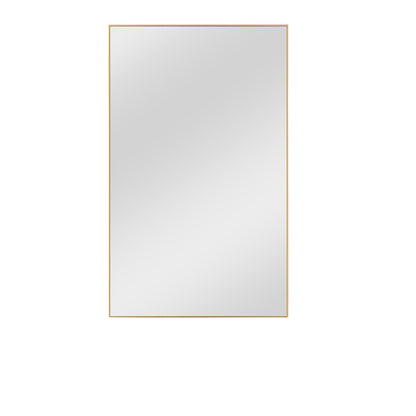 51" Gold Metal Framed Full Length Hanging Mirror