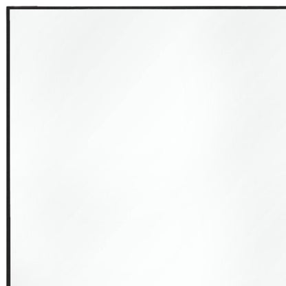 Jumbo Minimal Black Bathroom Vanity Mirror