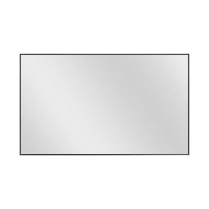 Jumbo Minimal Black Bathroom Vanity Mirror