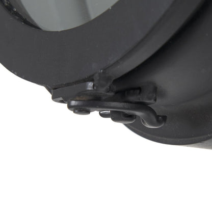 61" Black LED Floor Lamp With Black Metal Shade