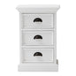 24" Solid Wood and Wood Nightstand